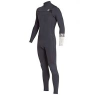 Billabong Furnace Revolution 4/3MM Chest Zip Wetsuit Graphite- Lightweight Easy Stretch Thermal Furnace Lining - 280% Stretch