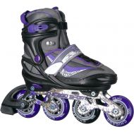 Chicago Adjustable Purple Inline Skates