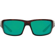 Costa Del Mar Costa del Mar Unisex-Adult Fantail TF 11 OBMGLP Polarized Iridium Rectangular Sunglasses
