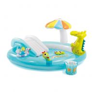 Gator Play Center Inflatable Kiddie Spray Wading Swimming Pool Baby Outdoor Water Play Sprinklers Sand Pool Marine Ball Pool