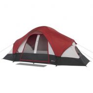 Ozark Trail 8-Person Dome Tent with Removable Center Divider - Maroon/Grey