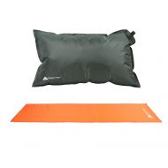 OZARK TRAIL Ozark Trail Self-Inflating Air Pillow bundle with Ozark Trail Lightweight Insulated Self-Inflating Orange Air Pad